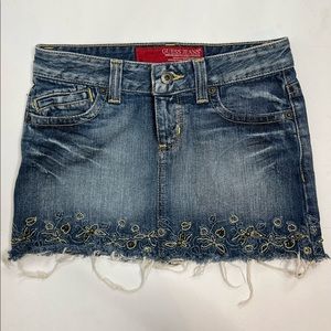 Guess Mini Jean Skirt